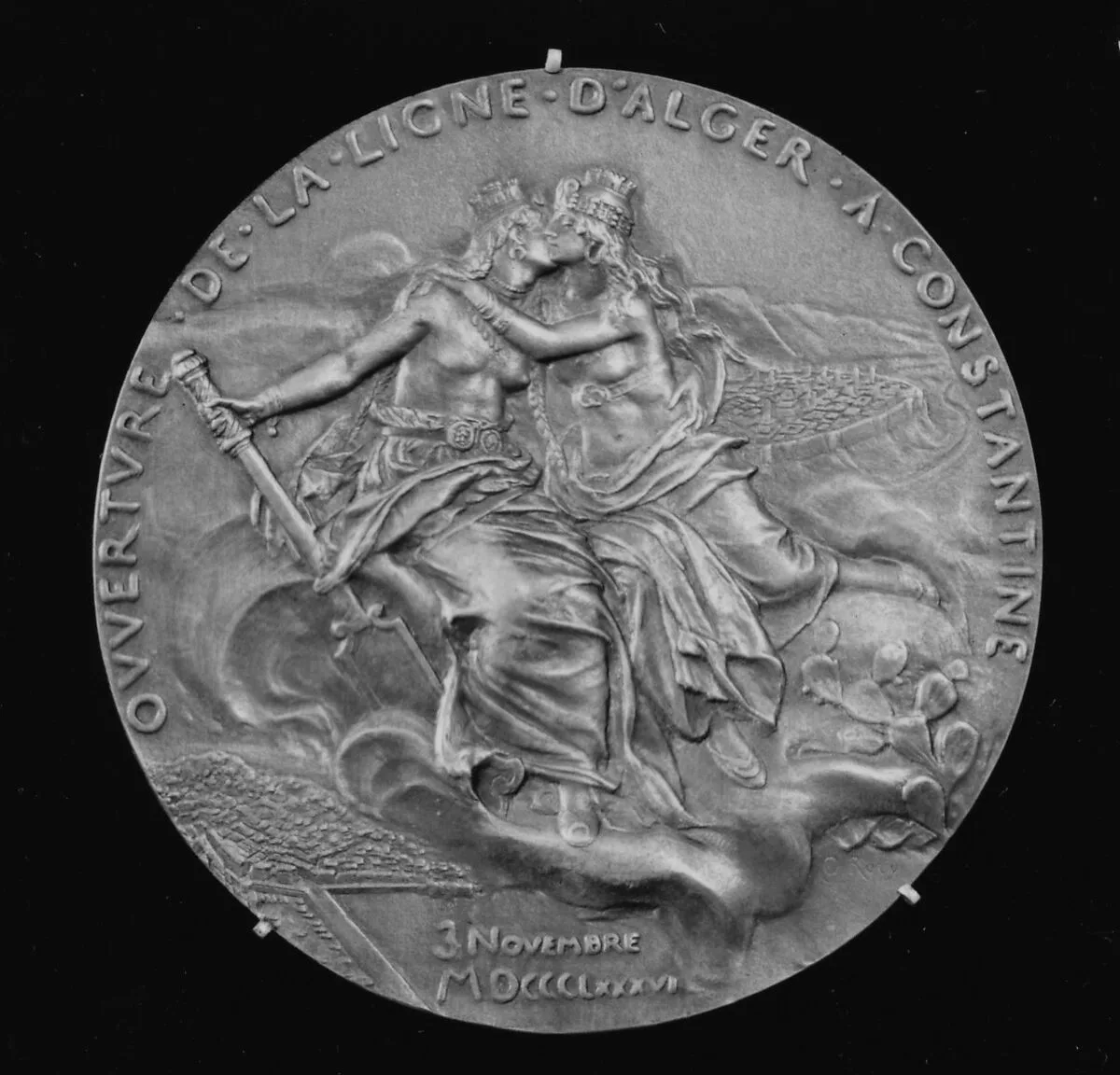 Opening of the Railway Line Between Algiers and Constantine, November 3, 1886 — Louis-Oscar Roty