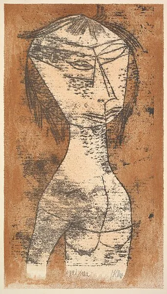 The Saint of the Inner Light (Die Helige vom inner Licht) — Paul Klee