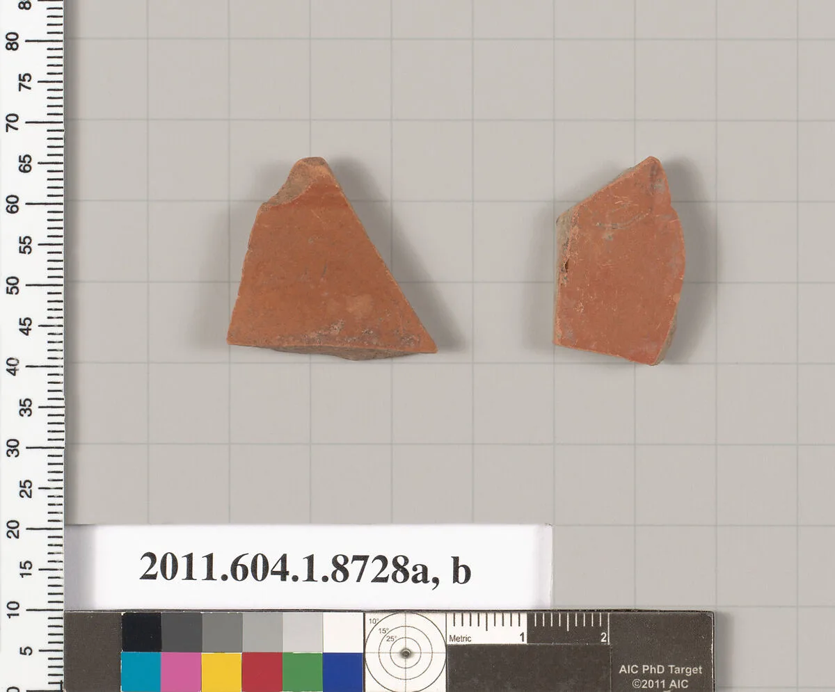 Terracotta fragments of kylikes (drinking cups)? — Unknown