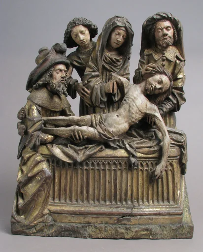 The Entombment of Christ with the Virgin Mary, Saint John, Nicodemus, and Joseph of Arimathea