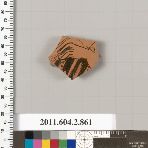 Terracotta fragment of a bell-krater (bowl for mixing wine and water)