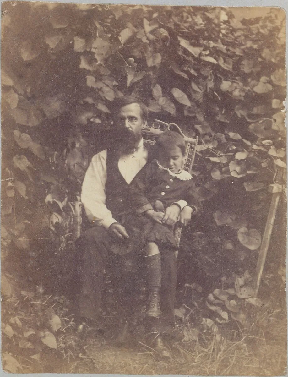 William J. Crowell with Ella — Thomas Eakins