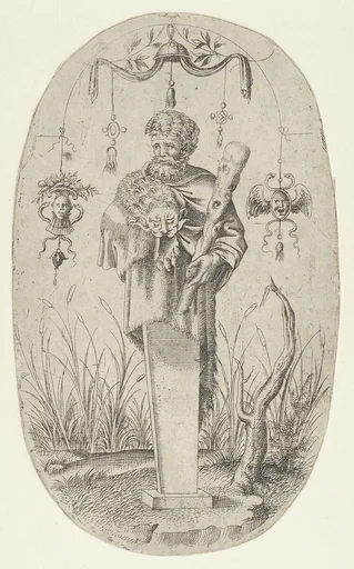 Term in the form of Hercules With His Club