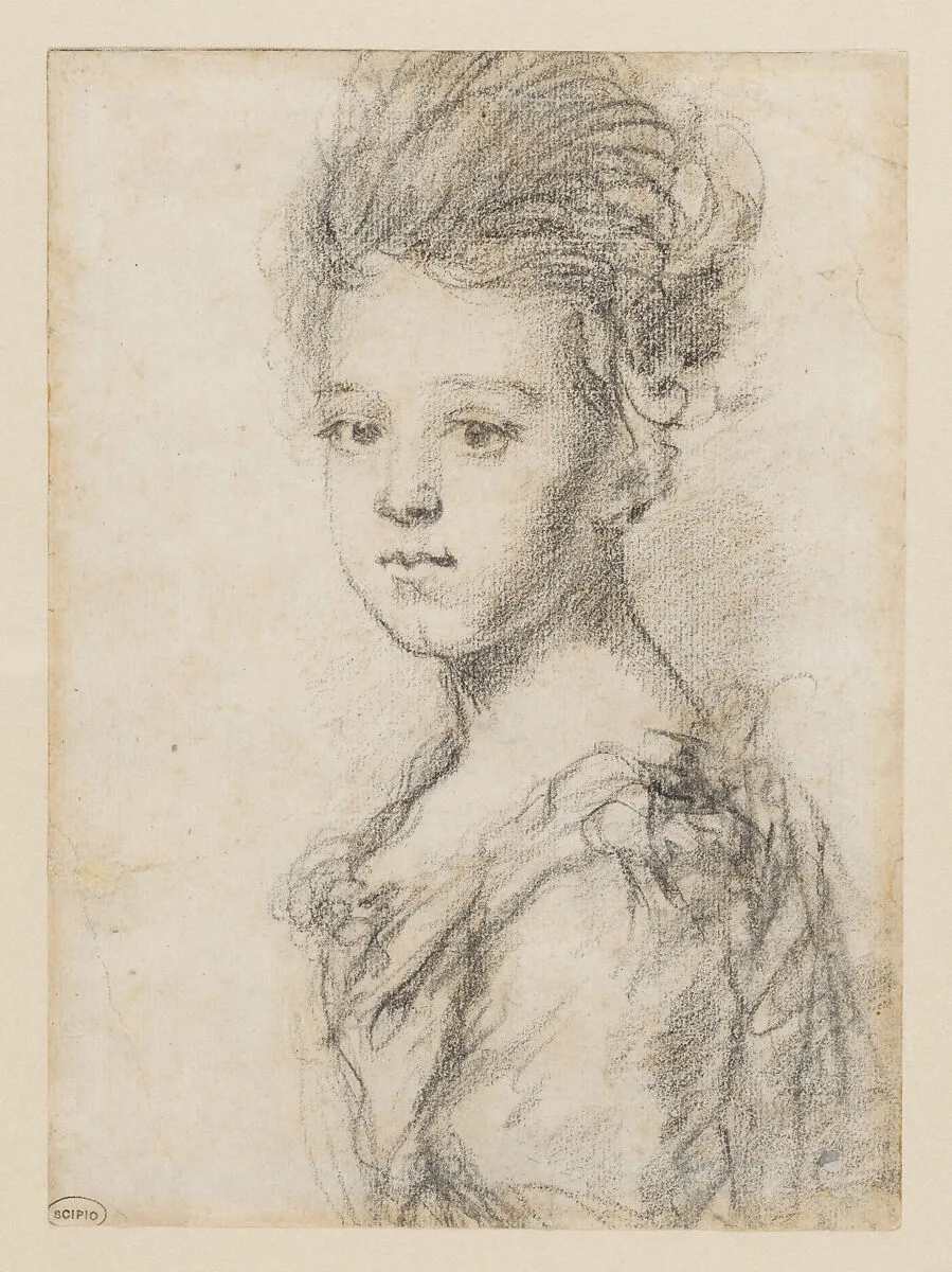 Study of a Young Girl — Sir Godfrey Kneller