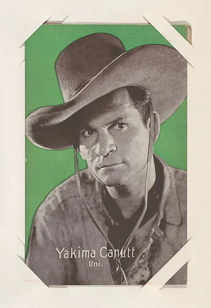 Yakima Canutt in Arrow Pictures from Western Stars or Scenes Exhibit Cards series (W412) — Unknown