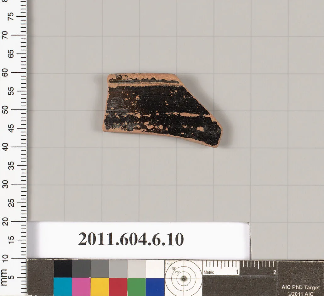 Terracotta rim fragment of an open shape — Unknown