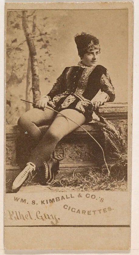 Ethel Guy, from the Actresses series (N203) issued by Wm. S. Kimball & Co. — William S. Kimball & Company