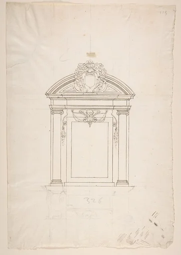 Design for a Wall Tomb