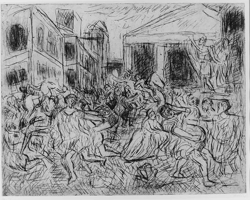 The Rape of the Sabines (#1), from ¦The Poussin Project: A Series of Prints after Nicolas Poussin¦