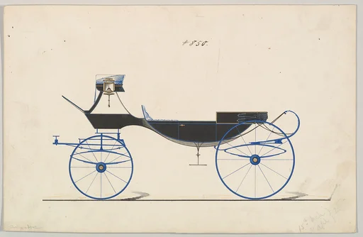 Design for Vis-à-vis/ Caleche, no. 850