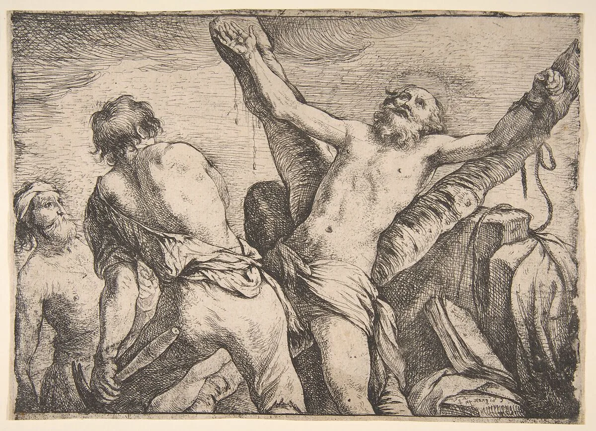 The Martyrdom of Saint Andrew — Claude Vignon