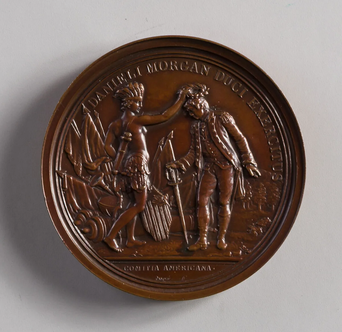 Medal of General Daniel Morgan — Augustin Dupré