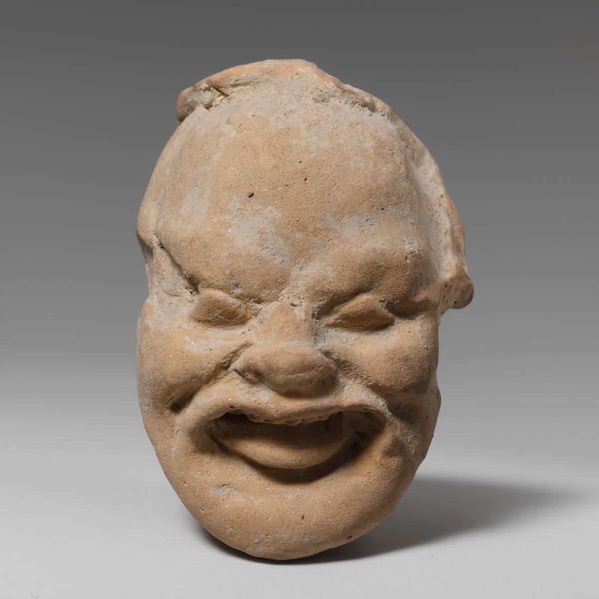 Terracotta head of a man — Unknown