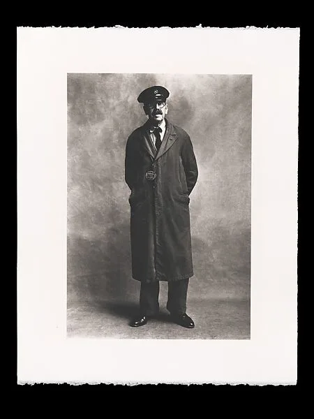 Motor Cab Driver, London — Irving Penn