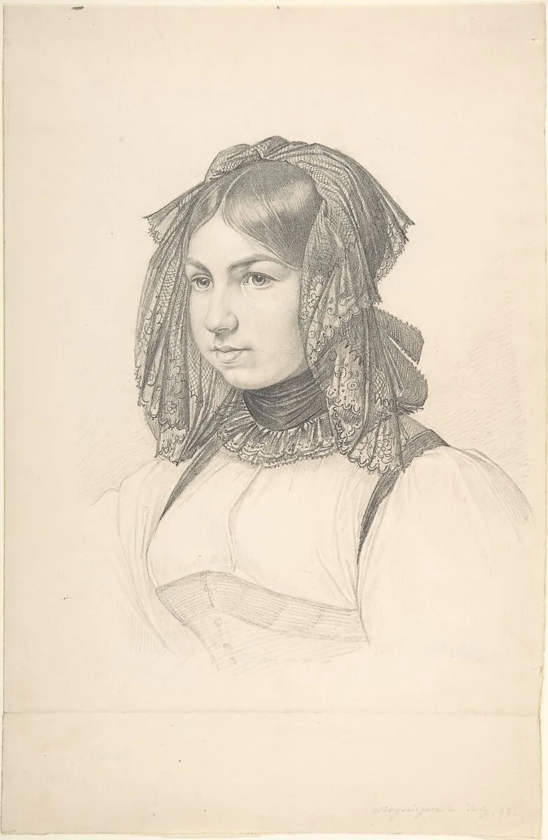 Swiss Girl — August Ferdinand Hopfgarten