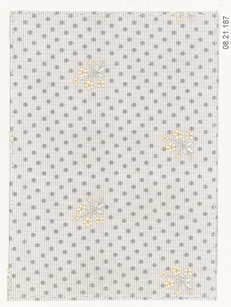 Textile sample — J. Claude Frères & Co.|Unknown Designer