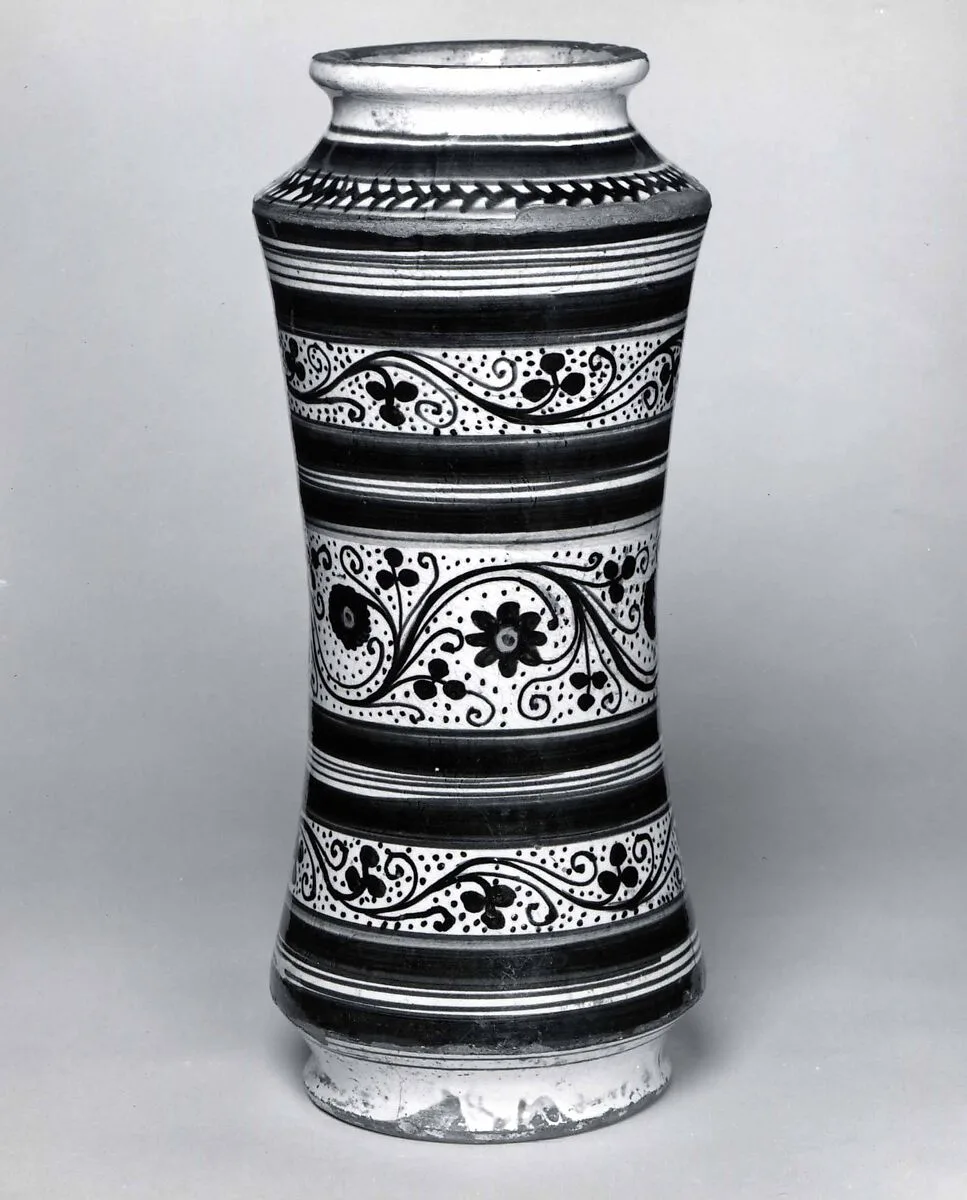 Apothecary jar (albarello) — Unknown