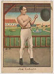 Joe Coburn, from the Dixie Queen Prizefighters of the Past and Present series (T223) — Dixie Queen Plug Cut Smoking Tobacco