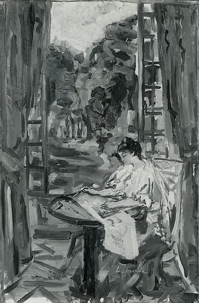 Woman Sewing — Pierre Laprade