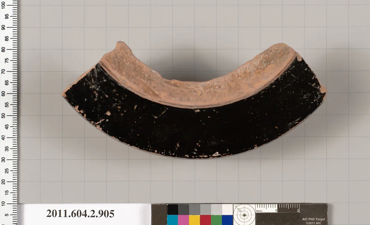 Terracotta fragment of a bell-krater (bowl for mixing wine and water) — Unknown