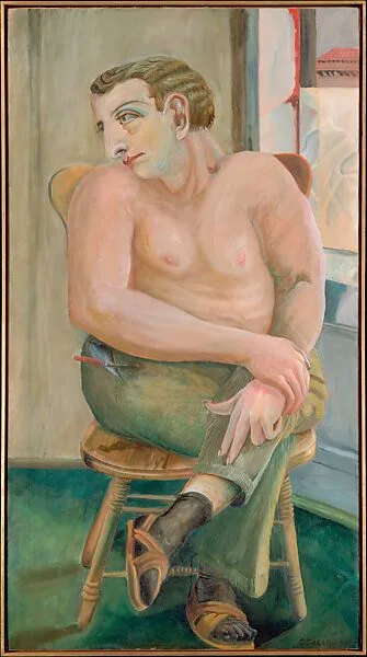 The Bartender at Rest — Charles Garabedian