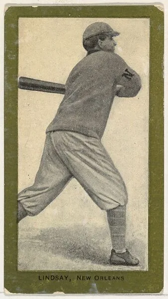 Lindsay, New Orleans, from the Baseball Players (Green Borders) series (T211) issued by Red Sun Cigarettes — Red Sun Cigarettes