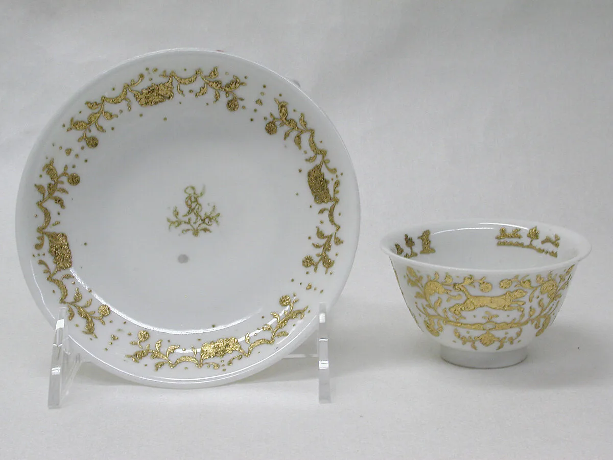 Teacup (1 of 6) (part of a service) — Meissen Manufactory