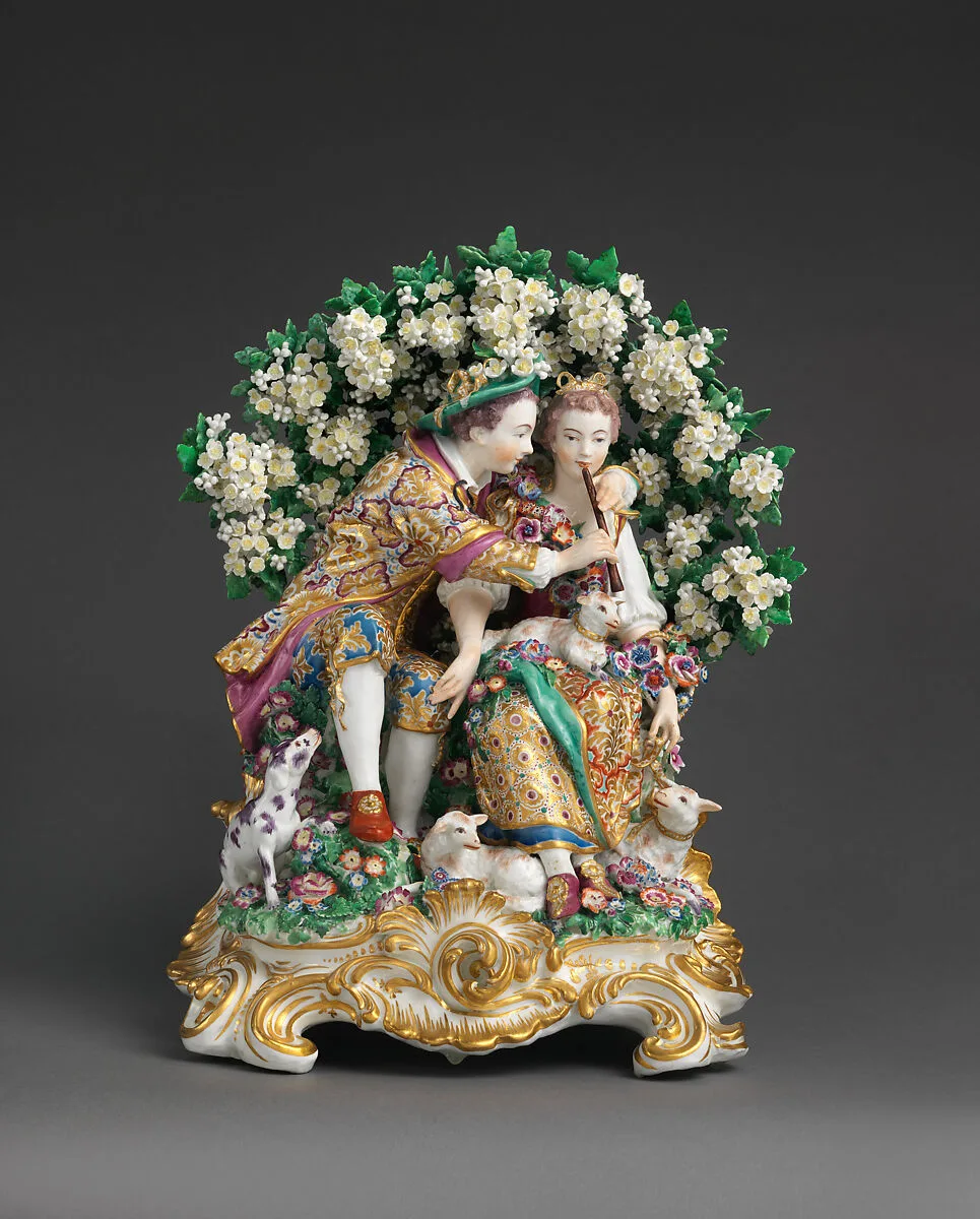 The Music Lesson — Chelsea Porcelain Manufactory|François Boucher|Joseph Willems