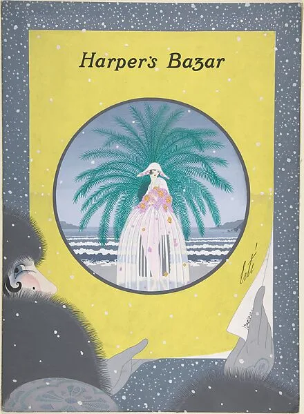 "Harper's Bazar": Cover Design — Erté (Romain de Tirtoff)