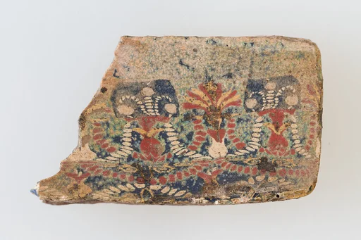 Inlay, floral?, sema-tawy?