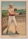 Mike Donovan of Today, from the Dixie Queen Prizefighters of the Past and Present series (T223) — Dixie Queen Plug Cut Smoking Tobacco