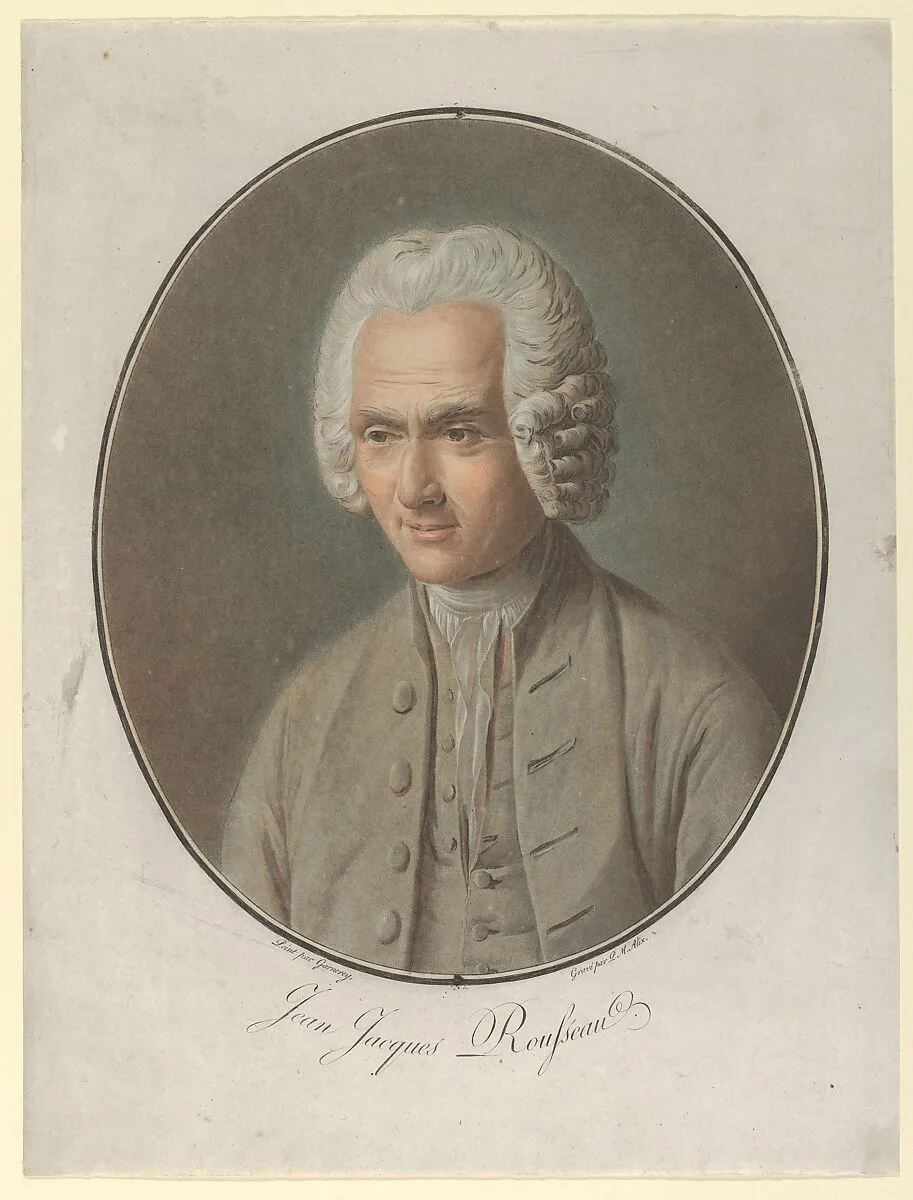 Jean-Jacques Rousseau — Pierre Michel Alix