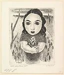 Girl with Flower Pot — George Constant