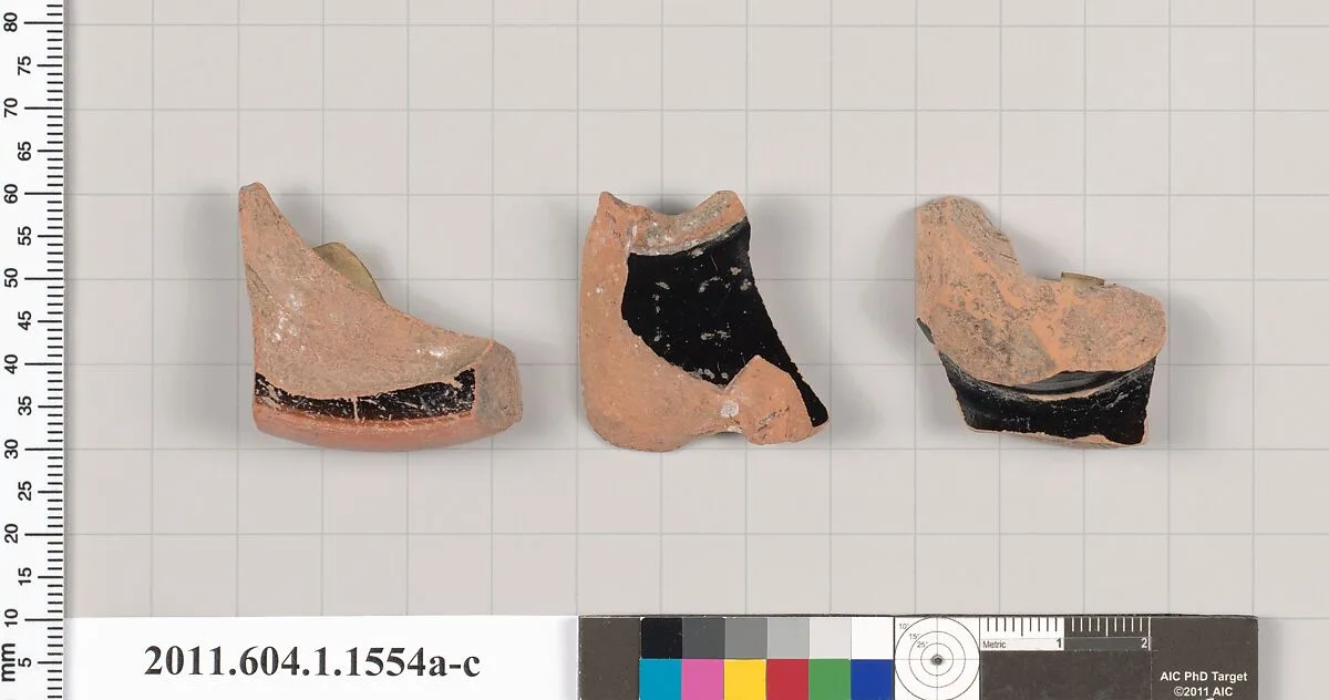 Terracotta fragments of kylikes (drinking cups) — Unknown