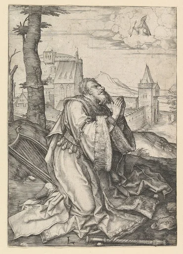 David Praying