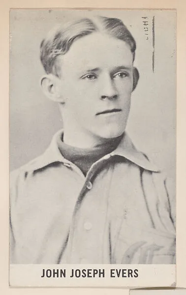 John Joseph Evers postcard (W500) — Unknown