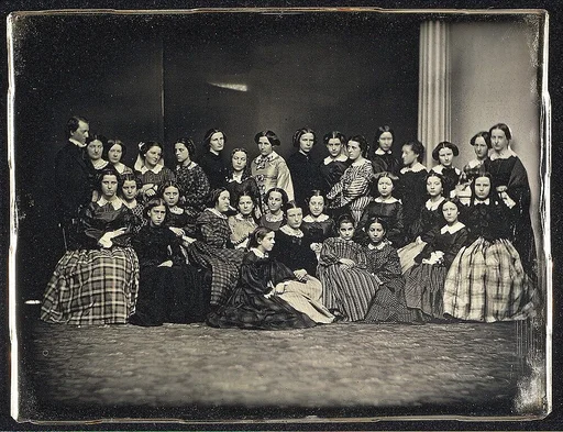 [Students from the Emerson School for Girls]