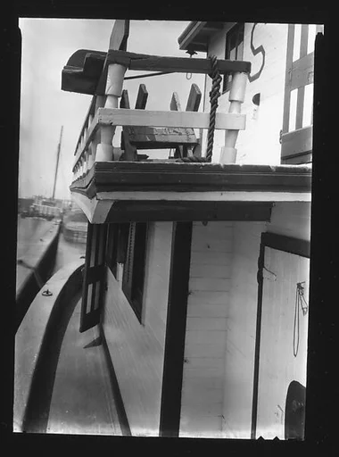 [Detail of Ship's Cabin Architecture: "RUTH SHAW"]
