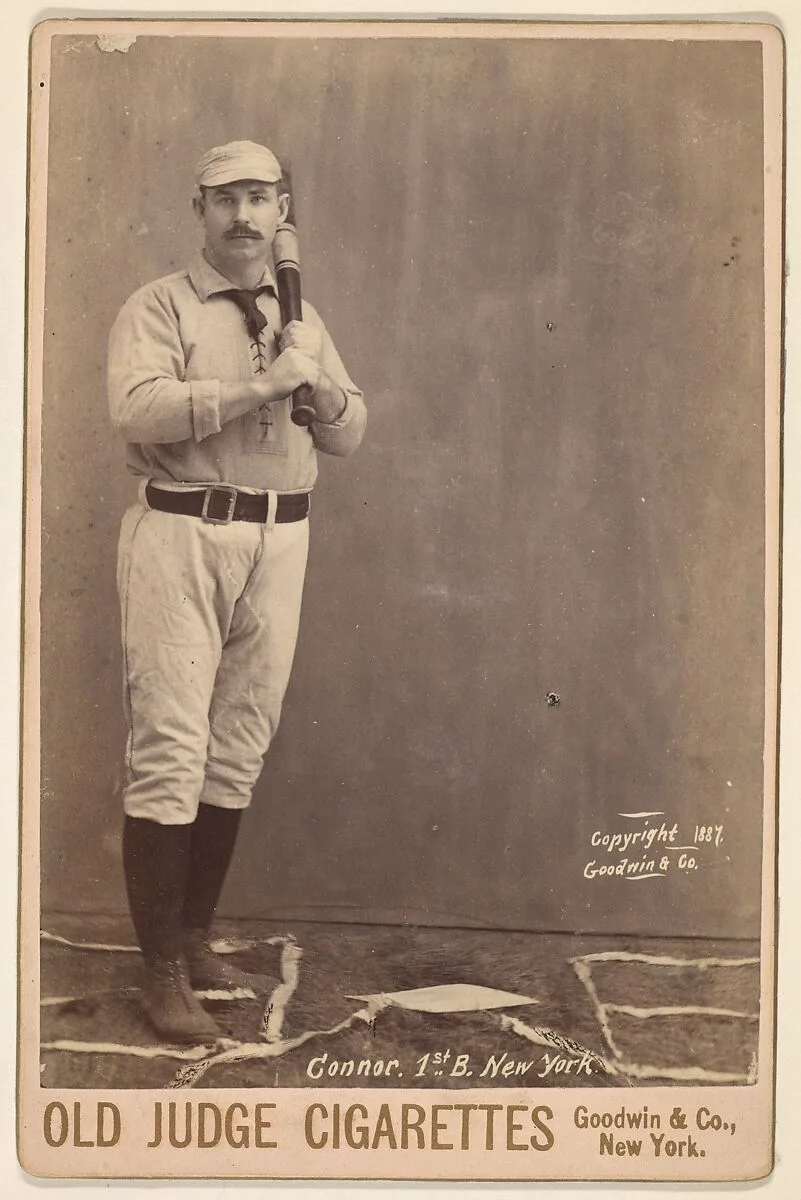 Connor, 1st Base, New York, from the series Old Judge Cigarettes — Goodwin & Company