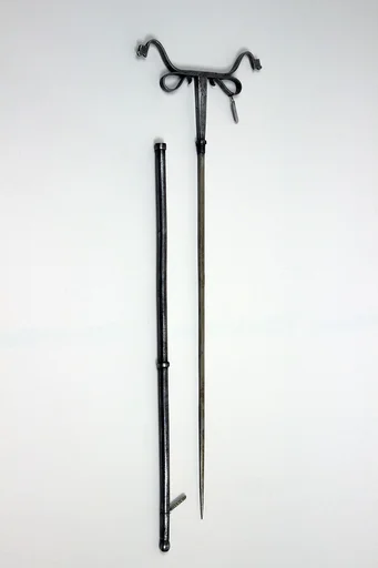 Crutch Dagger (Zafar Takieh, "Cushion of Victory") with Sheath
