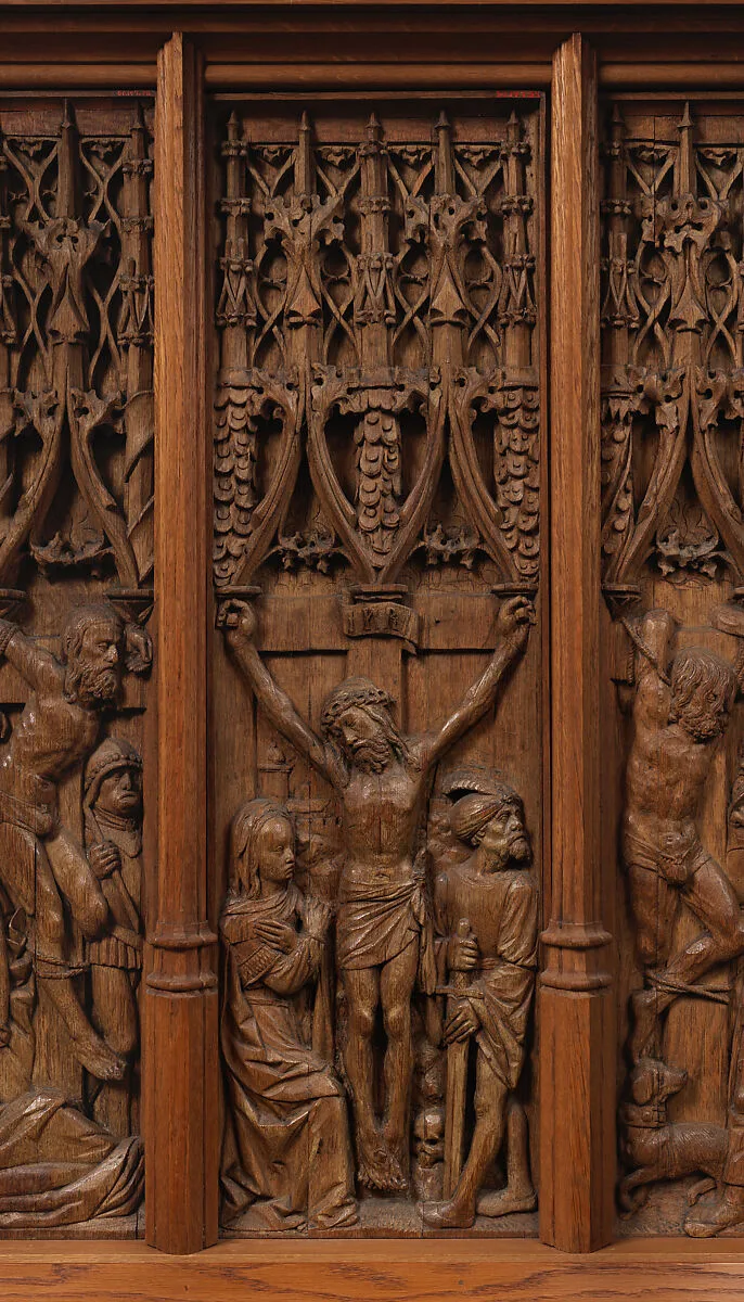 Panel with the Crucifixion of Christ — Unknown
