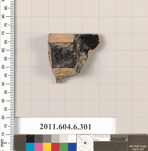 Terracotta fragment of a trefoil oinochoe (jug)