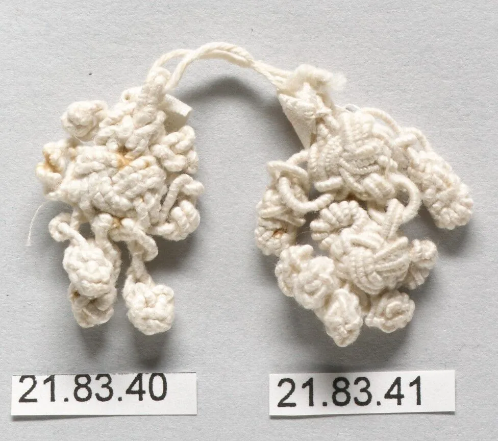 Pair of tassels — Unknown
