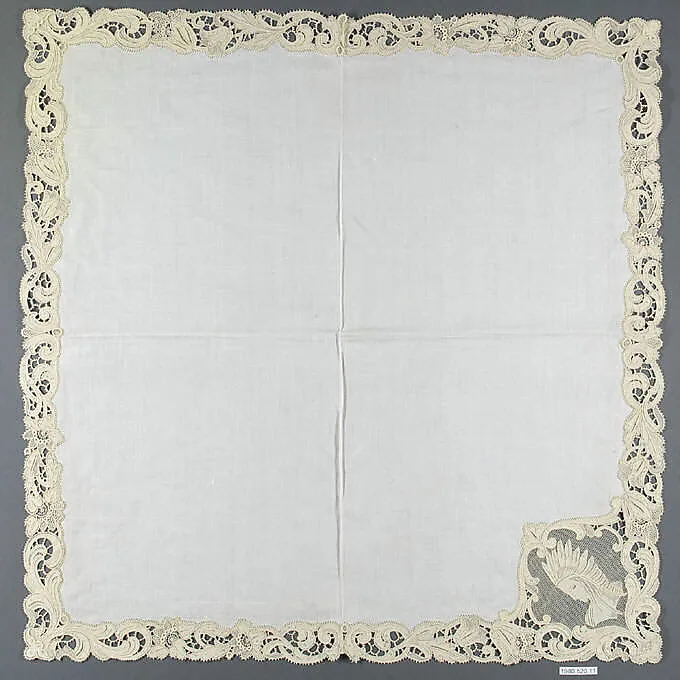 Napkin (from a set of table linens) — Unknown