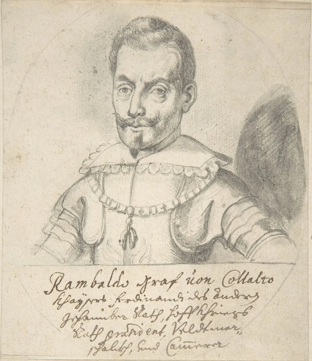 Portrait of Rambaldo, graf von Collalto — Anonymous, Netherlandish, 16th century|Anonymous, Flemish, 17th century