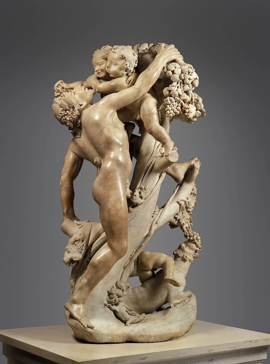 Bacchanal: A Faun Teased by Children — Gian Lorenzo Bernini|Pietro Bernini