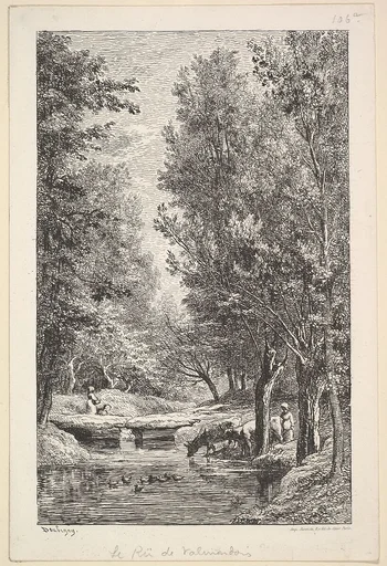 A Stream in the Mondois Valley