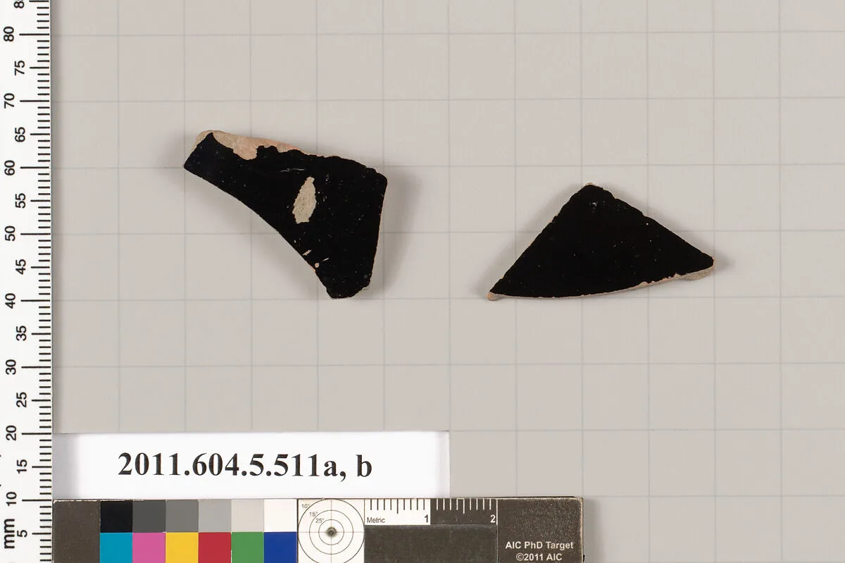 Terracotta fragments of kylikes (drinking cups) — Unknown