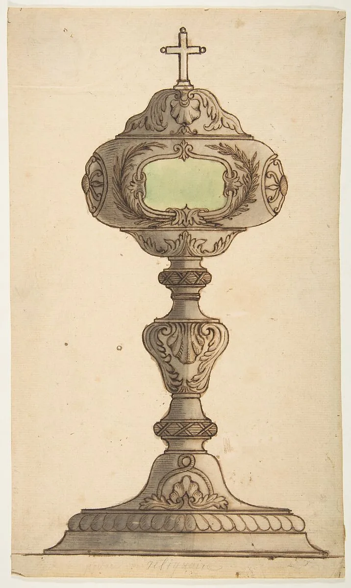 Reliquary Design — Anonymous, French, 19th century