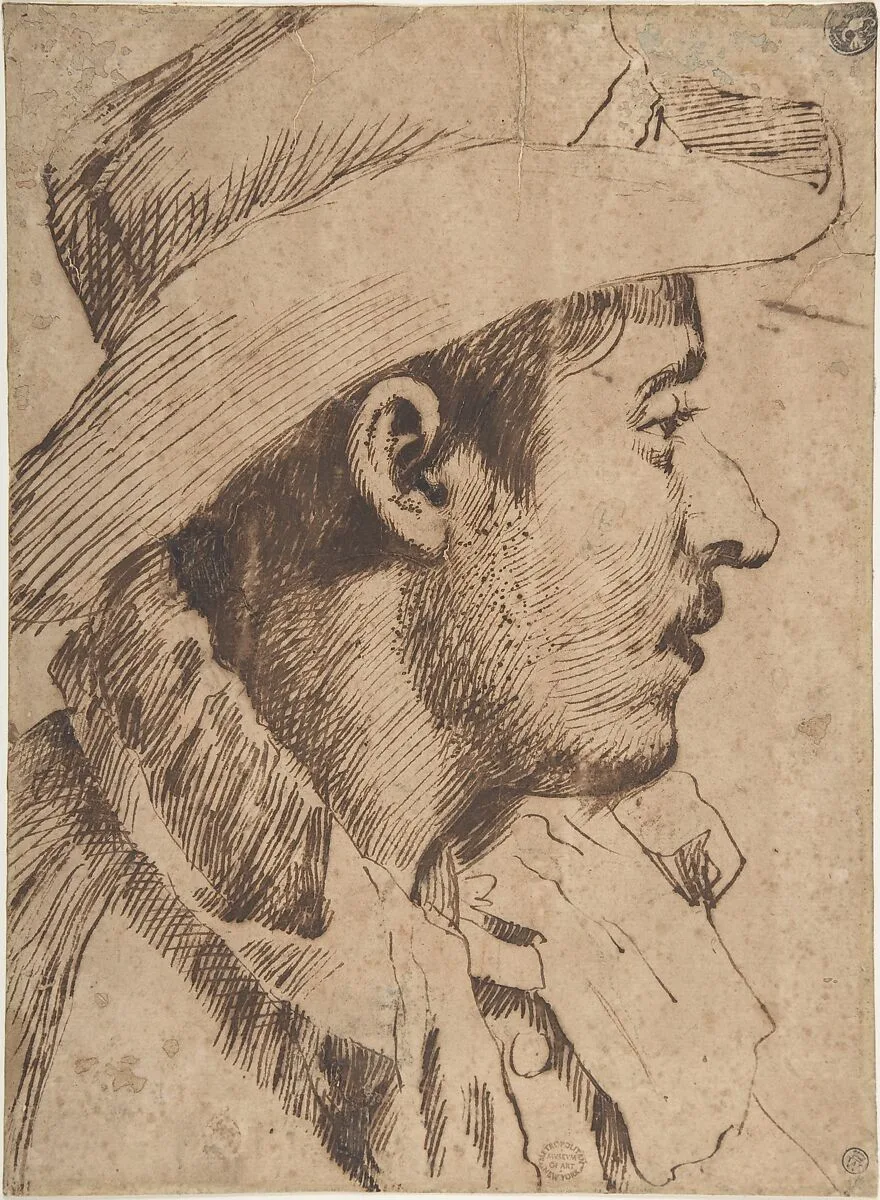 Head of a Young Man — Anonymous, Italian, Bolognese, 17th century|Carracci School